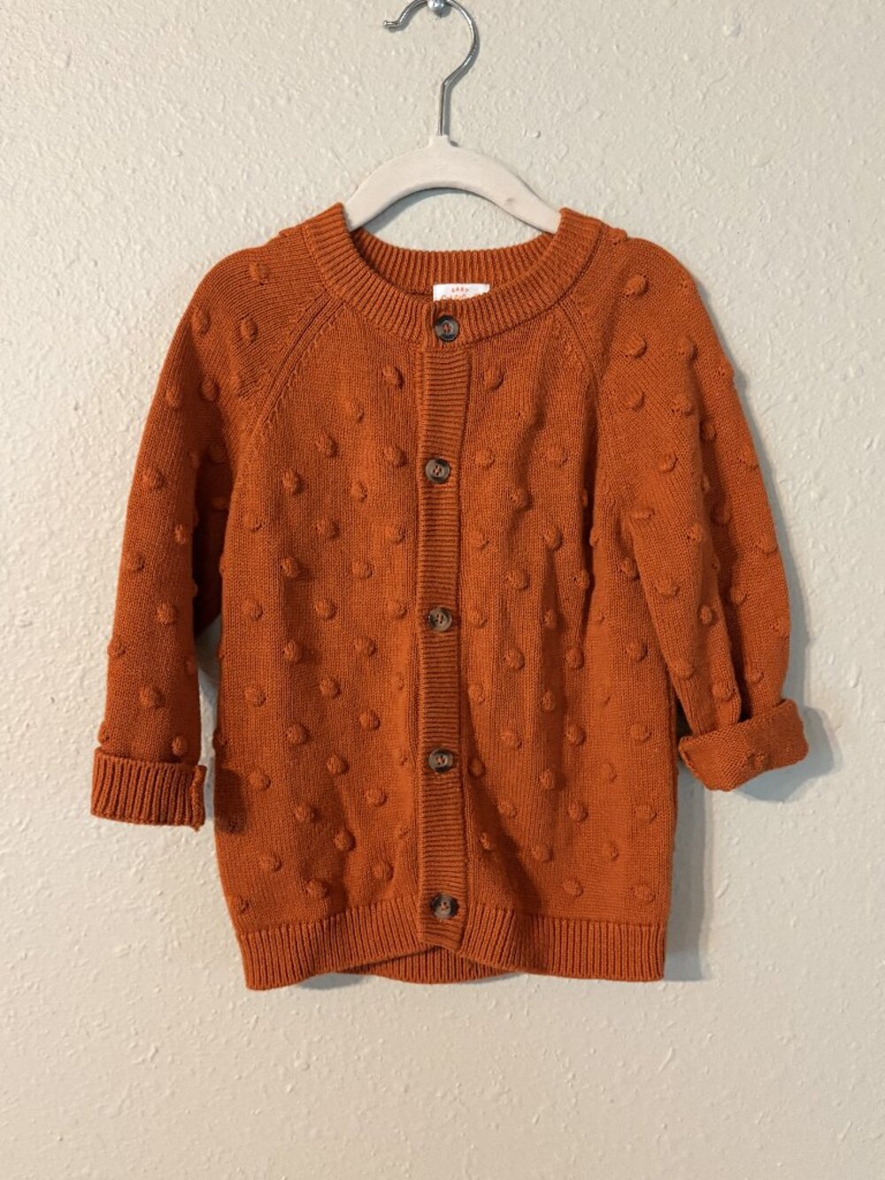 Cat & Jack Baby Girls Tunic Top 24M Rusty Orange Long Cotton Tee